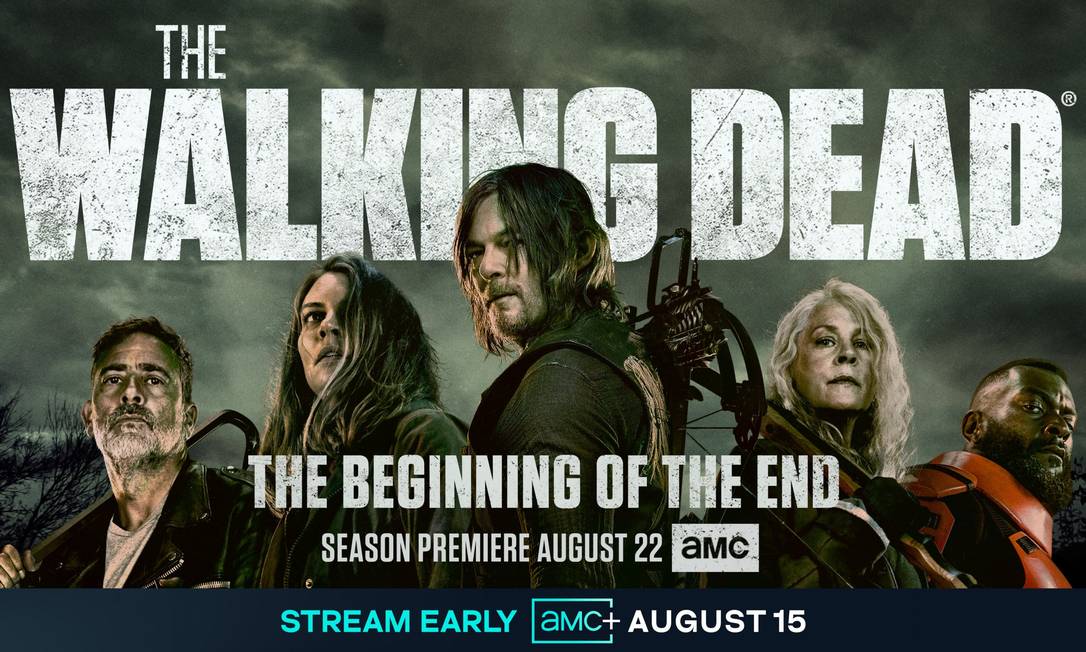 Cartaz da 11ª temporada de 'The walking dead' Foto: Reprodução