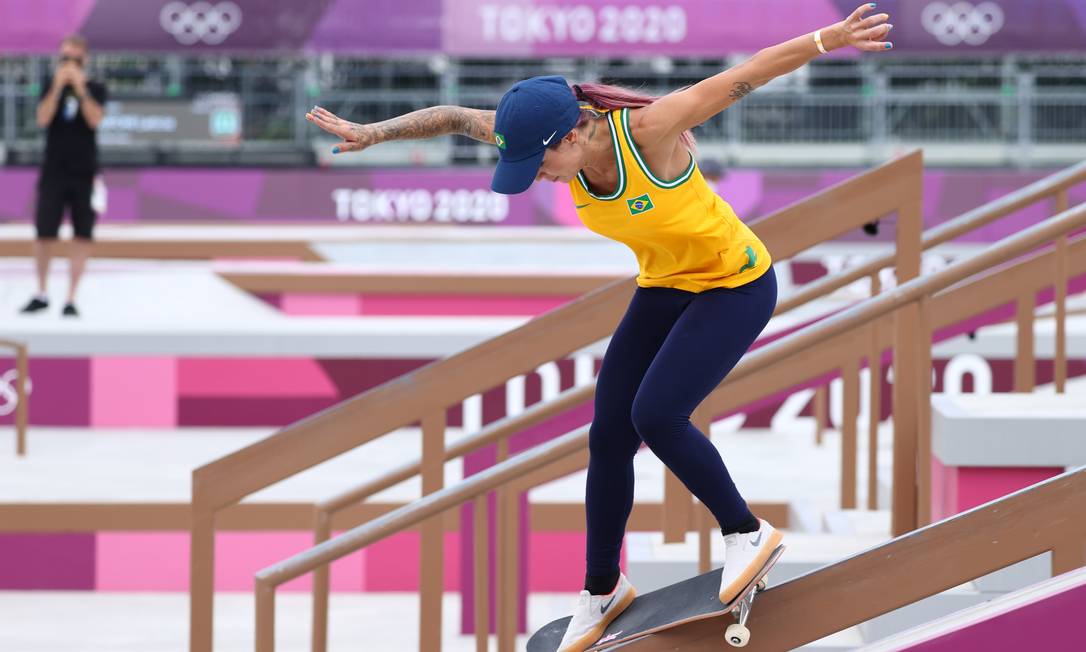 Tokyo 2020 Olympics - Skateboarding - Women's Street - Preliminary Round - Ariake Urban Sports Park - Tokyo, Japan - July 26, 2021. Leticia Bufoni of Brazil in action. REUTERS/Lucy Nicholson Foto: LUCY NICHOLSON / REUTERS
