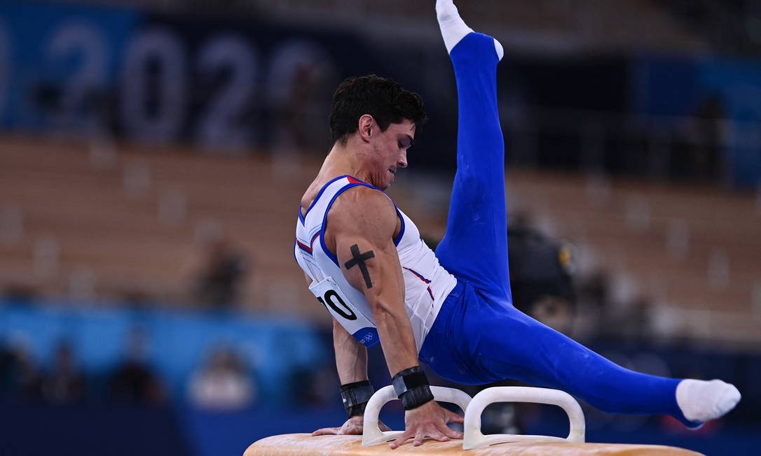 Foto del gimnasta ruso Artur Dalaloyan: LOIC VENANCE / AFP