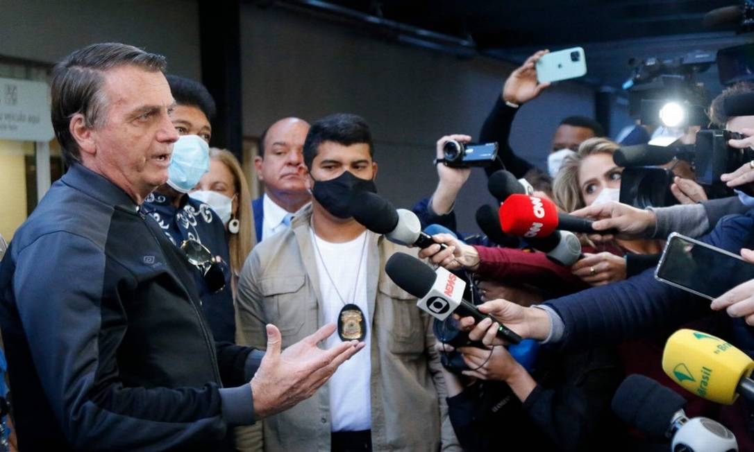 Bolsonaro está na lista de 'predadores da liberdade de imprensa' da RSF Foto: MIGUEL SCHINCARIOL / AFP