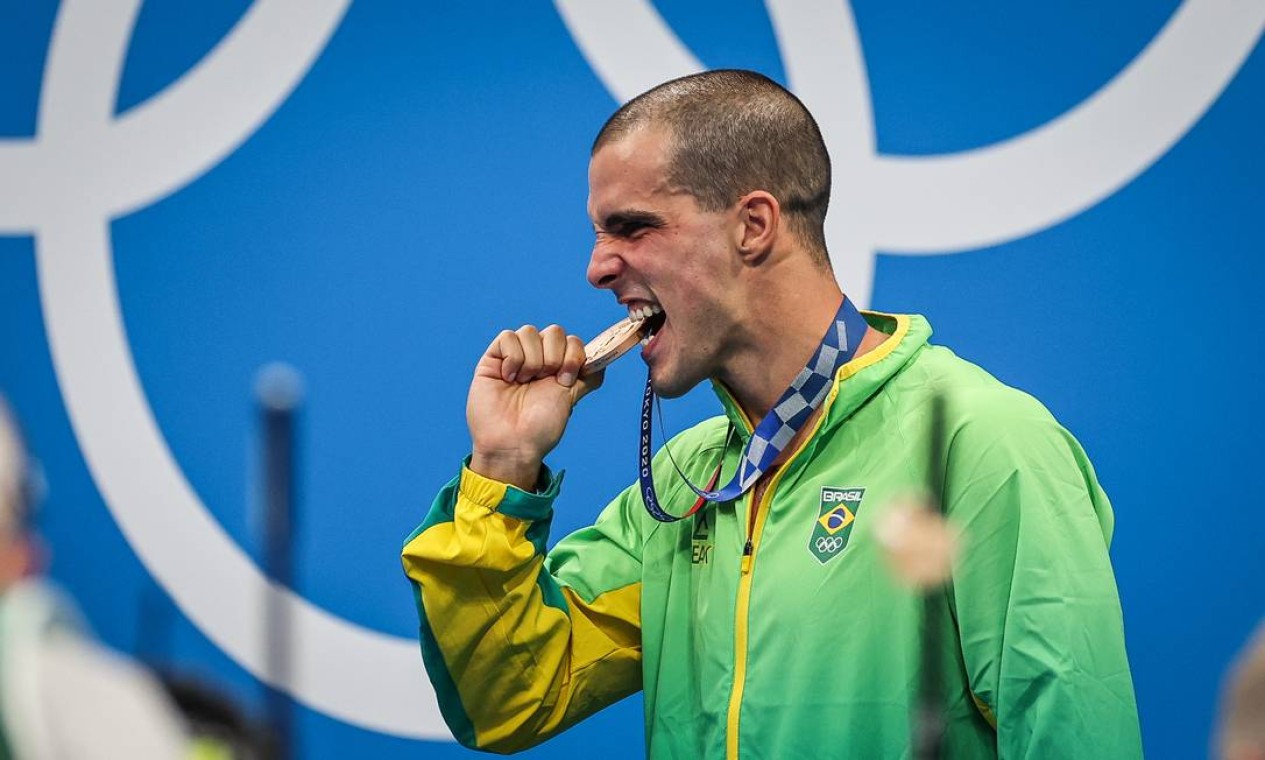 Bruno Fratus ganhou a medalha de bronze nos 50 metros Foto: Jonne Roriz / COB / Agência O Globo