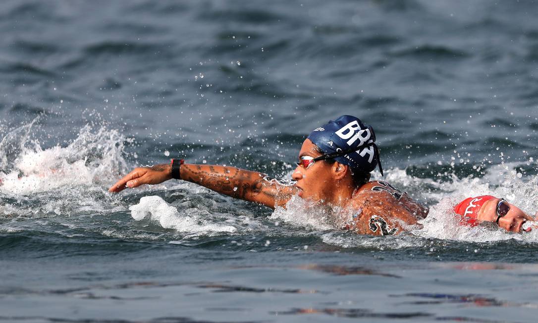 Como nadar uma distância maior na Maratona Aquática?