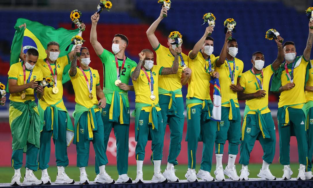 Brasil recebe ouro Foto: AMR ABDALLAH DALSH / REUTERS