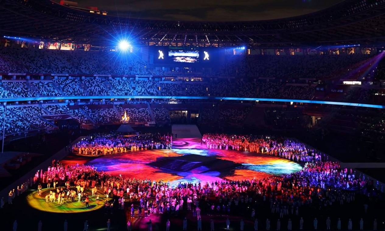 Cerimônia de encerramento dos Jogos Olímpicos de Tóquio 2020 Foto: CARLOS BARRIA / REUTERS