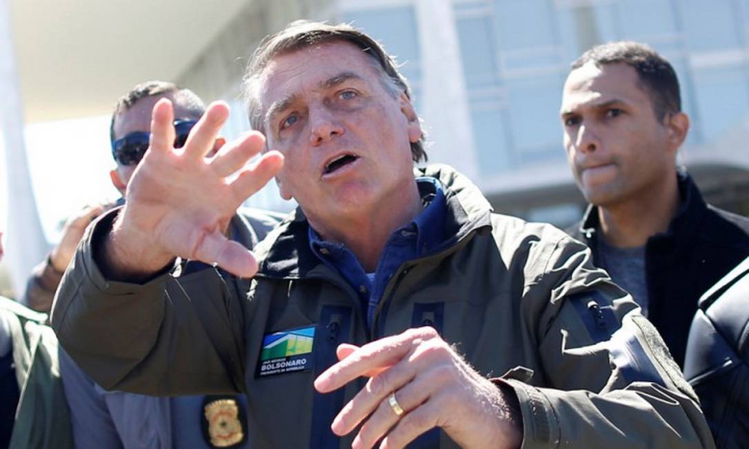 Bolsonaro participou de motociata no fim de semana Foto: ADRIANO MACHADO / REUTERS