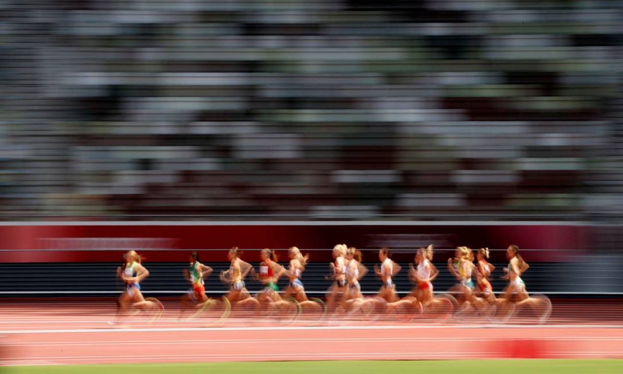 Rodada 1 dos 3.000m da corrida de obstáculos Foto: PHIL NOBLE / REUTERS