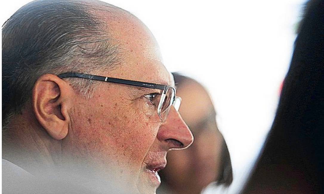 O ex-governador de São Paulo Geraldo Alckmin (PSDB) Foto: Jorge William / Agência O Globo