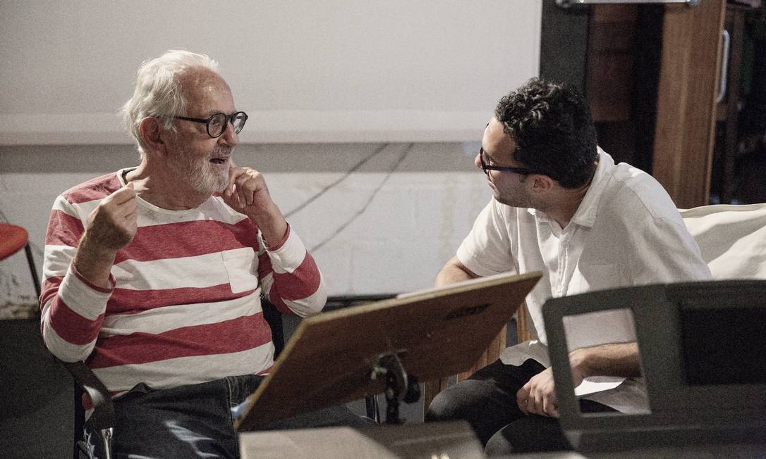 Ator e diretor Paulo José durante gravação do documentário &#034;Todos os Paulos do Mundo&#034;, em 2018 Foto: Leonardo Aversa : Leo Aversa / Agência O Globo