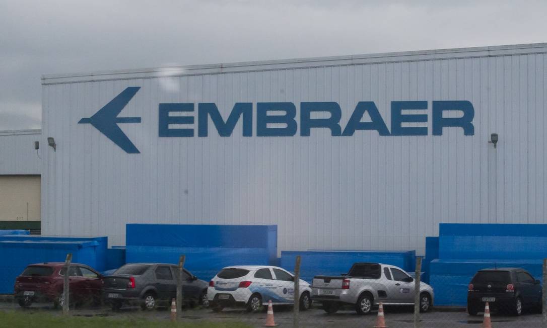 Embraer anunciou financiamento de mais de US$ 500 milhões pelo Banco Nacional de Desenvolvimento Econômico e Social (BNDES) para exportação de jatos. Foto: Edilson Dantas / Agência O Globo
