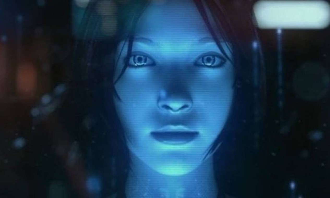 Cortana, do jogo Halo Foto: Reprodução