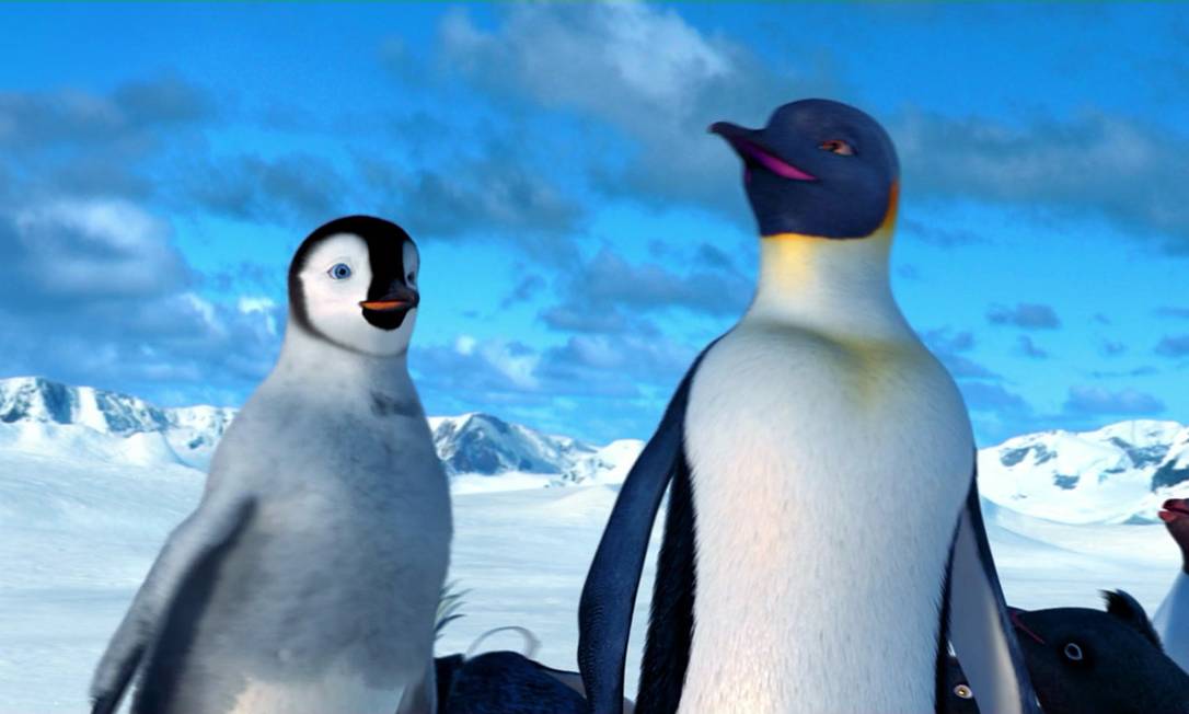 Gloria, do filme de animação Happy Feet: O Pinguim Foto: Reprodução