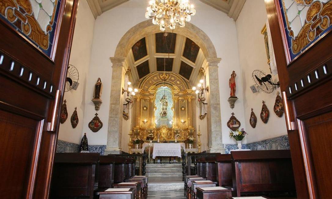 Datada do século XVII, a Igreja de Nossa Senhora da Penna faz parte do programa Foto: Divulgação/Laura Marques