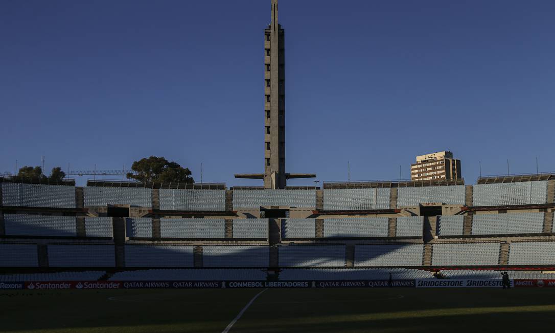 Estádio Centenário, em Montevidéu Foto: Ernesto Ryan / Pool via REUTERS