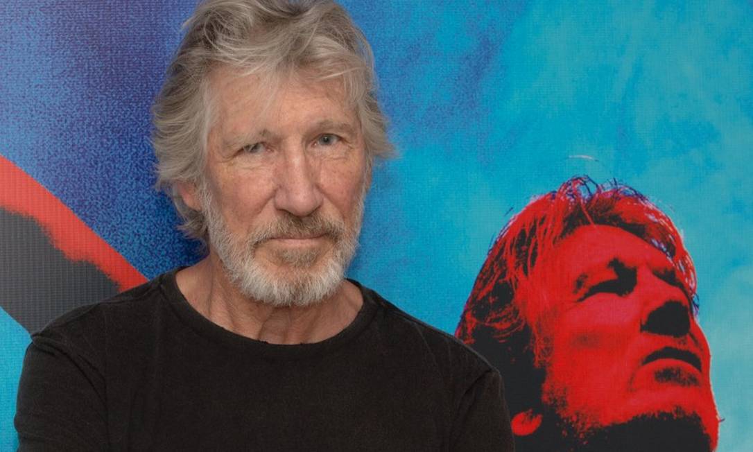 Roger Waters, durante entrevista coletiva em São Paulo, em 2017 Foto: Divulgação