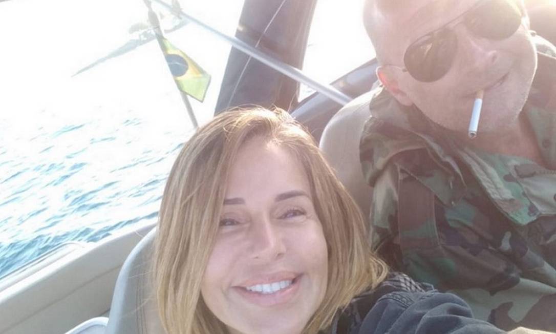 Cristiane e Leonardo foram fazer um passeio de barco e desapareceram Foto: Reprodução redes sociais
