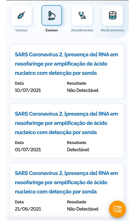 Plataforma permite acesso a exames de Covid-19 Foto: Reprodução