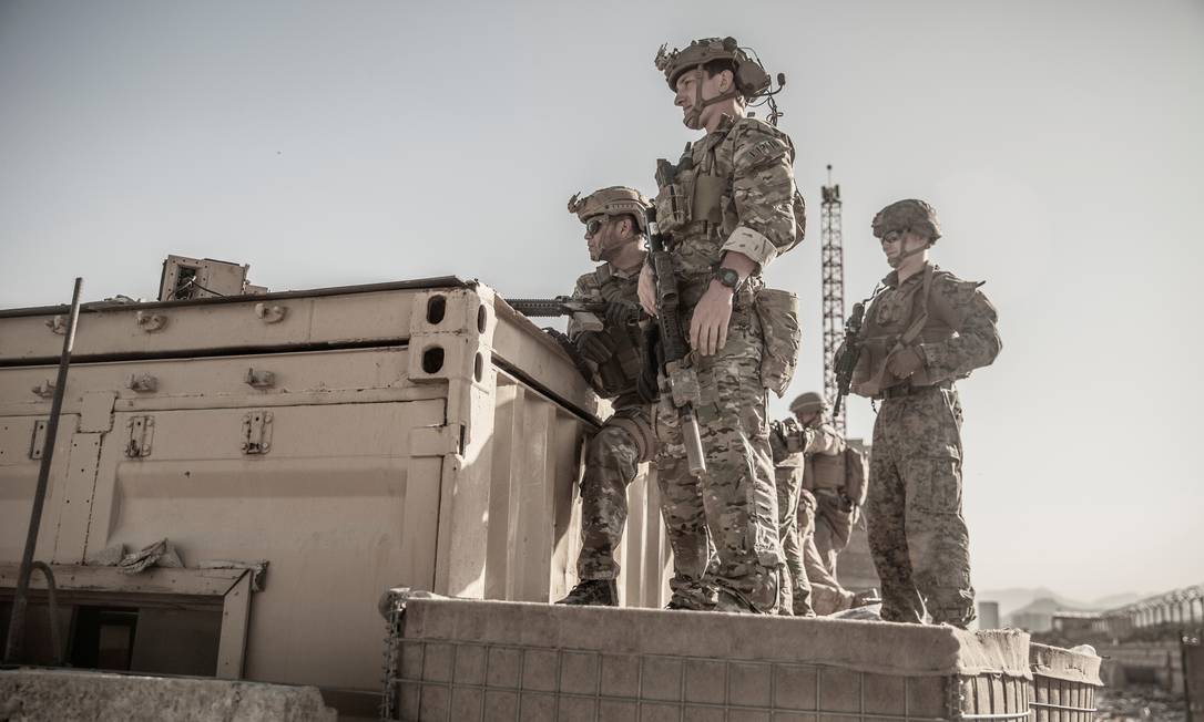 Militares americanos em Cabul Foto: Governo dos EUA / via Reuters