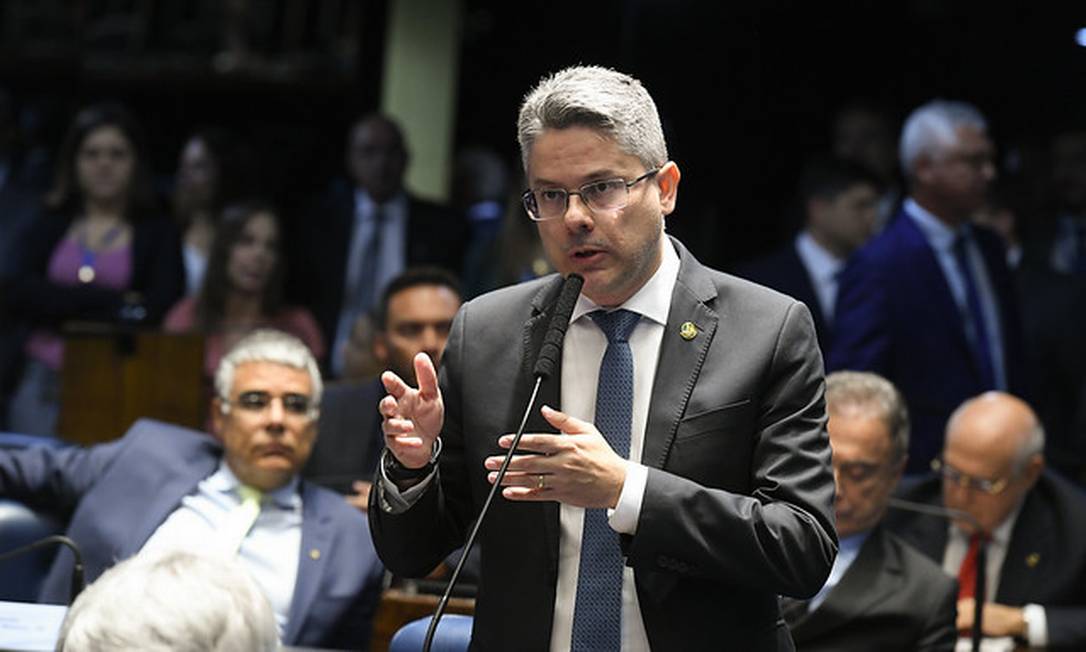 O senador Alessandro Vieira (Cidadania-SE) lançou a sua pré-candidatura no partido. Foto: Roque de Sá/Agência Senado 19/11/2019