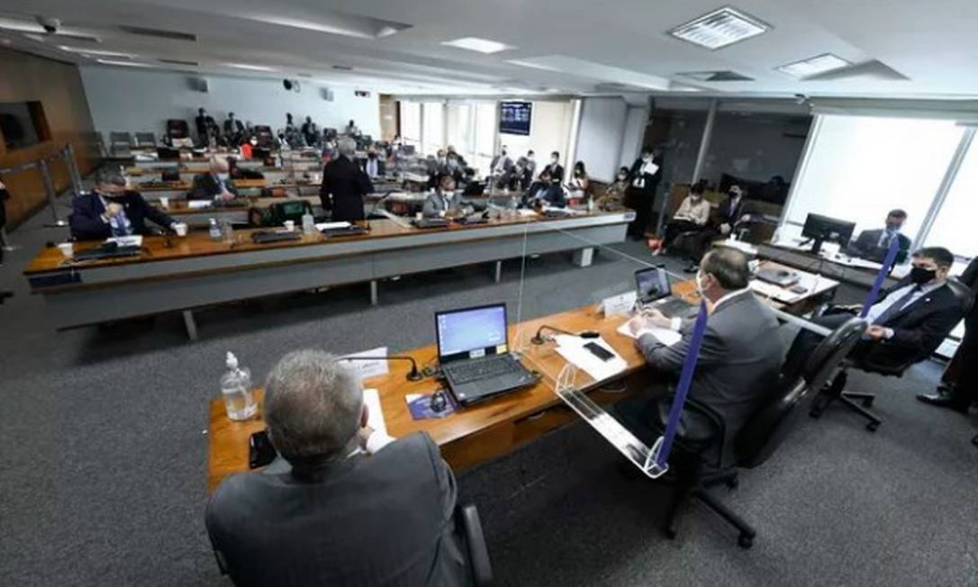 CPI da Covid Foto: Edilson Rodrigues/Agência Senado