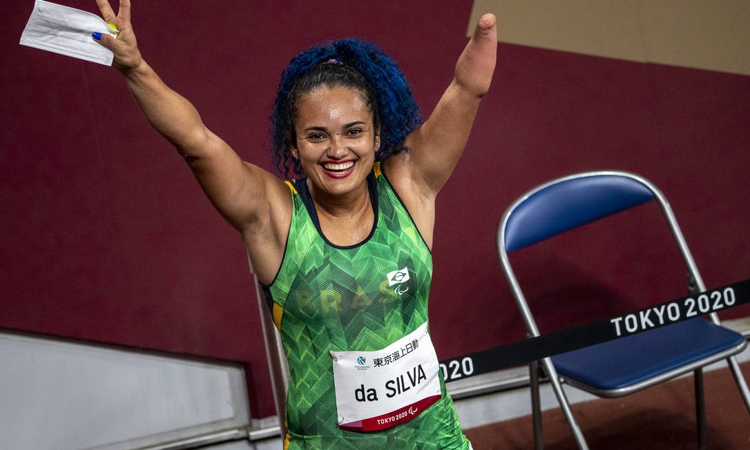 Fernanda Yara da Silva participou dos 100m e dos 400m, categoria T47 Foto: ALE CABRAL/CPB / Agência O Globo - 27/08/21
