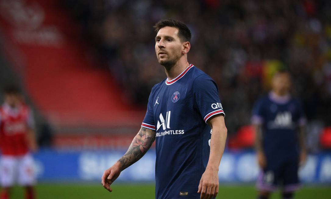 Lionel Messi (do Barcelona ao PSG, fim de contrato) Foto: FRANCK FIFE / AFP