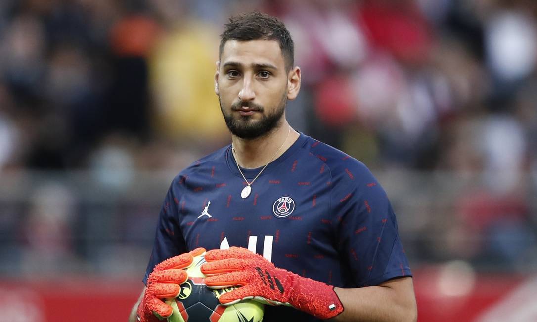 Gianluigi Donnaruma (do Milan ao PSG, fim de contrato) Foto: BENOIT TESSIER / REUTERS