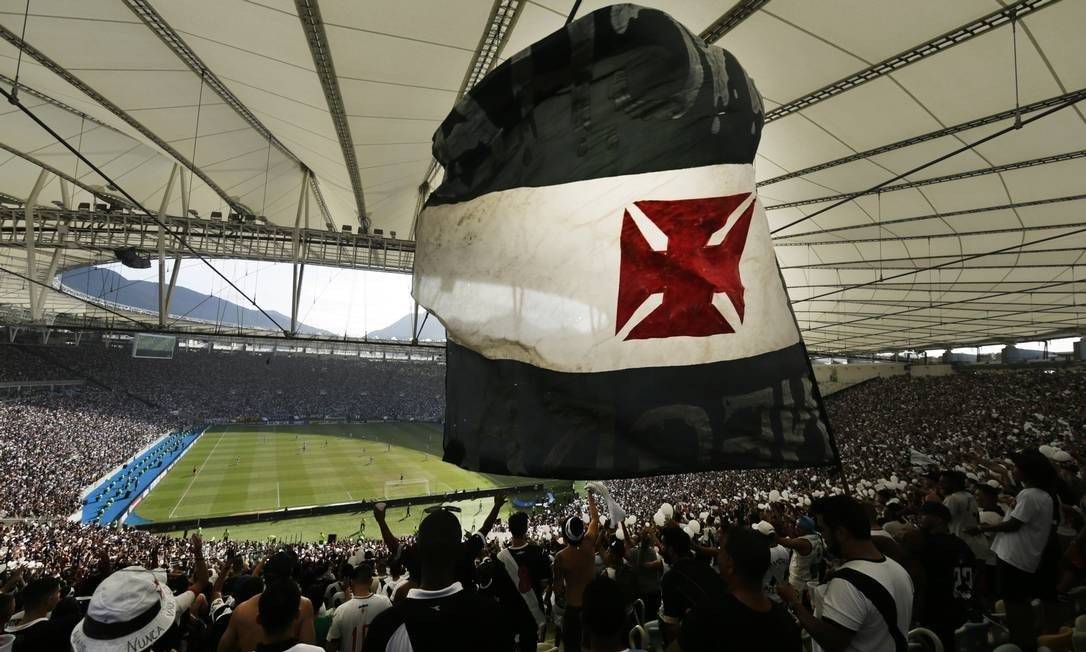 Bandeira do Vasco Foto: Antonio Scorza / Agência O Globo