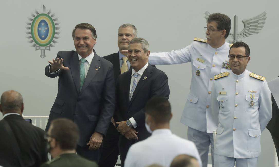 Presidente Jair Bolsonaro em evento no Rio de Janeiro Foto: Gabriel de Paiva / Agência O Globo
