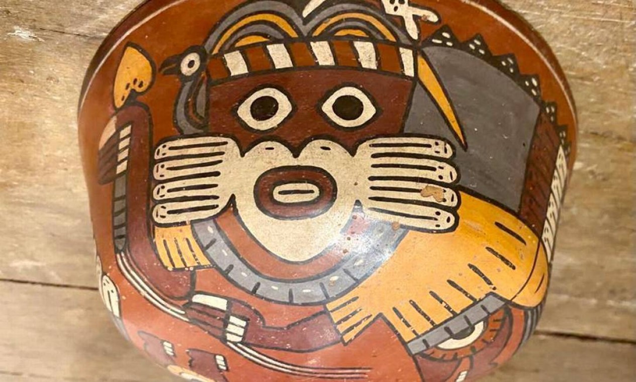 Cerâmica Nazca, do doador Julio Landman Foto: Divulgação