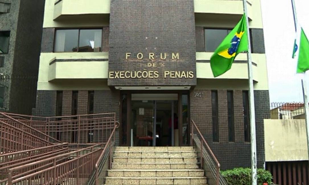 Fachada do Fórum de Execuções Penais em Curitiba (PR) Foto: Reprodução/ RPC