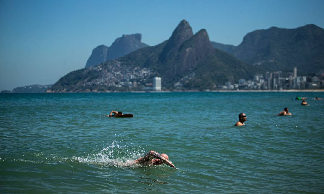 Feriadão promete ser de calor no Rio; hotéis têm 75% de ocupação Foto: Hermes de Paula / Agência O Globo