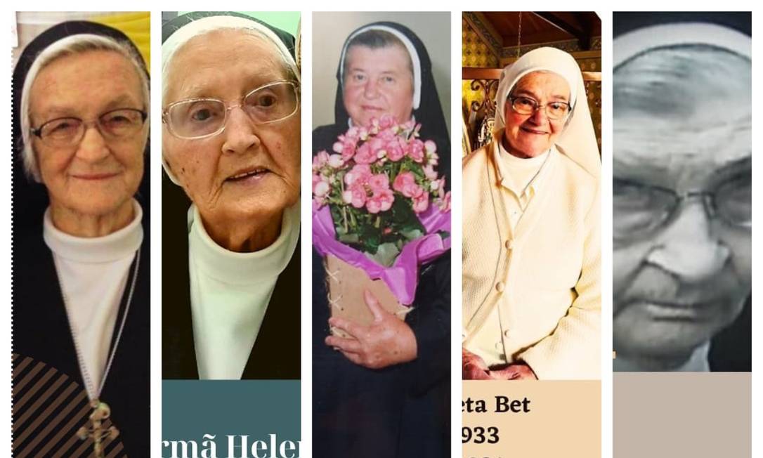 Cinco freiras morreram em decorrência da Covid-19 Foto: Divulgação