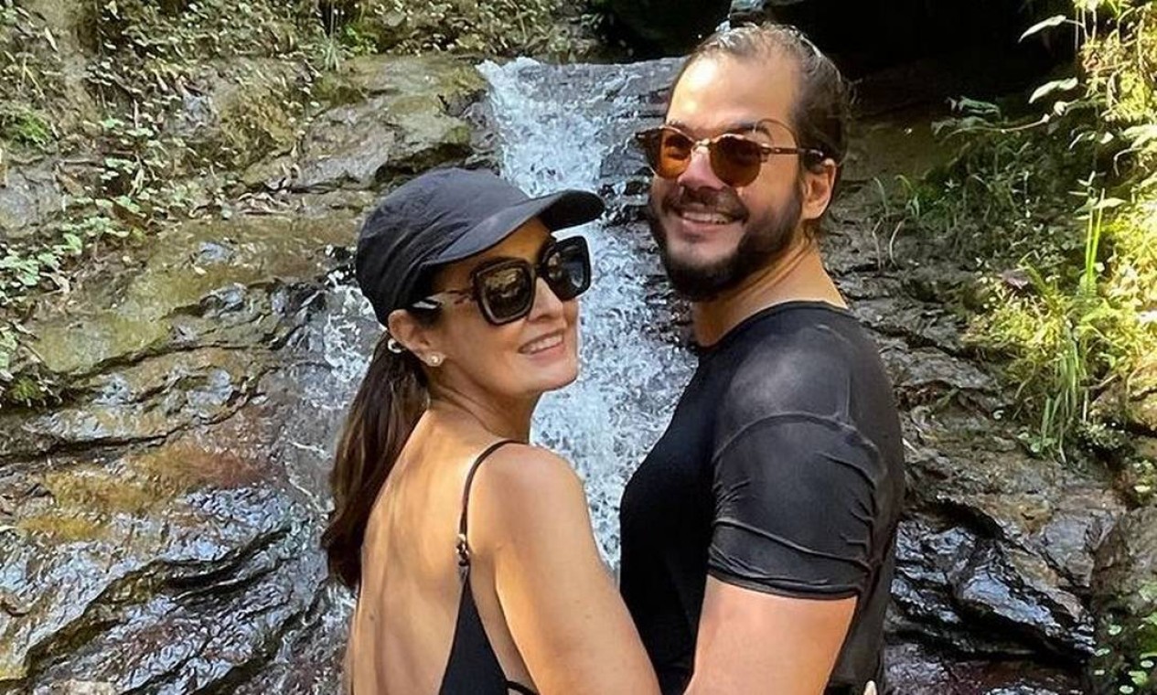 Fátima Bernardes posa com Túlio Gadelha na natureza e diz: Mais felizes e  mais seguros - Jornal O Globo