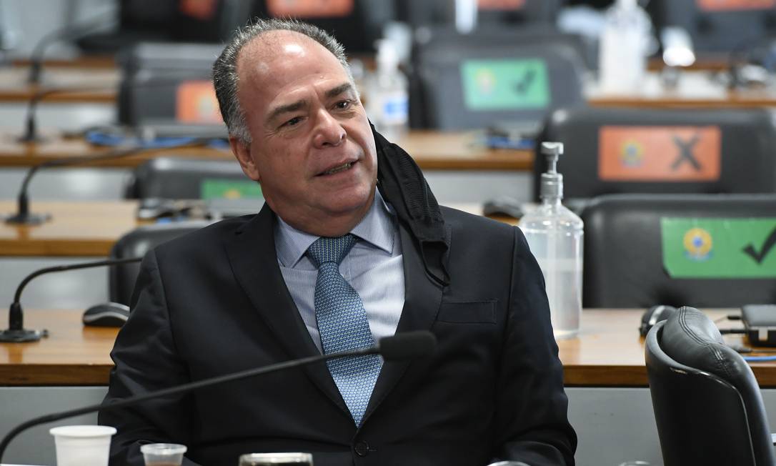 Fernando Bezerra, do MDB, ameaçou entregar liderança do governo Foto: Jefferson Rudy / Agência Senado