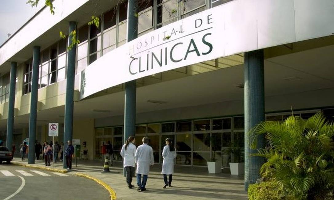 Hospital de Clínicas de Porto Alegre enfrenta surto de Covid-19 Foto: Divulgação
