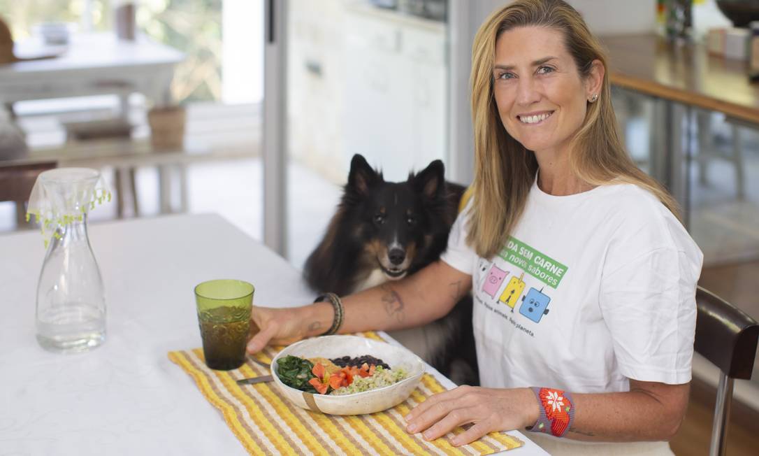 Alessandra Luglio, nutricionista especializada em veganismo. Foto: Edilson Dantas / Agência O Globo