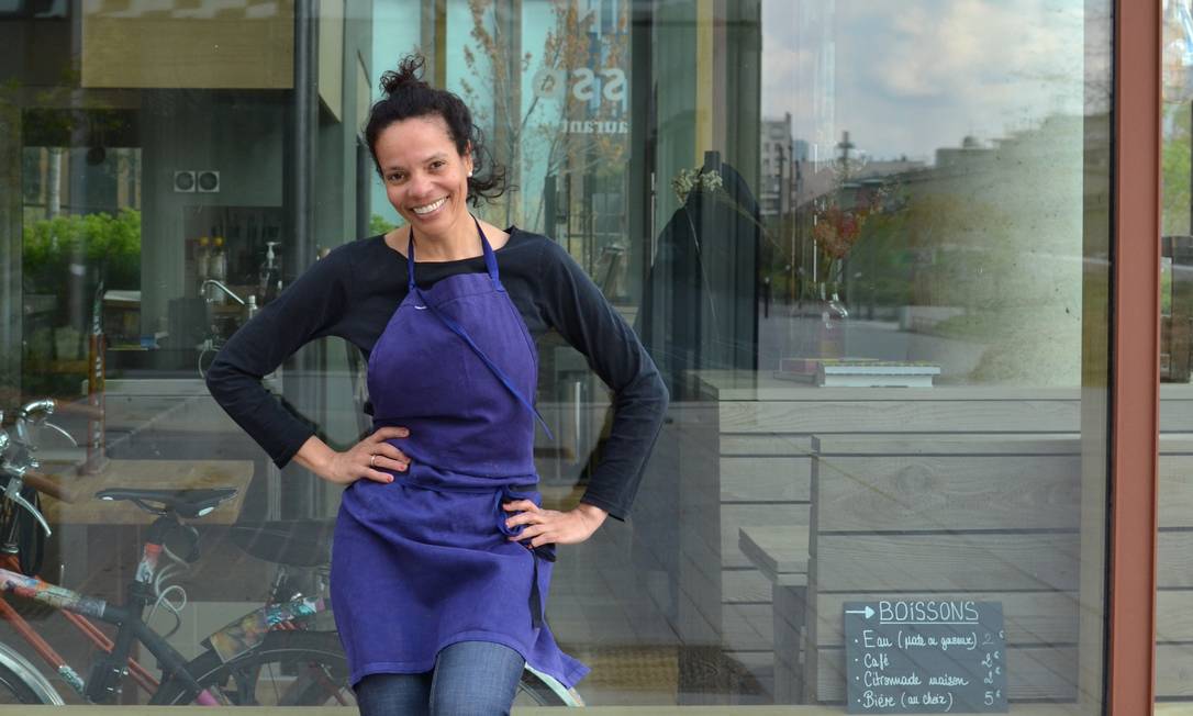 Nascida da comunidade do Vidigal, no Rio, Alessandra Montagne abre segundo restaurante na França Foto: Divulgação/Laurène Petit
