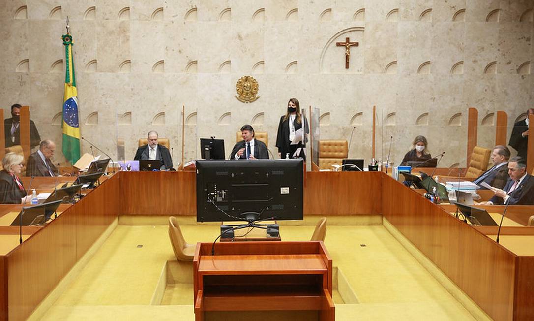 O plenário do Supremo Tribunal Federal (STF) 08/09/2021 Foto: Divulgação