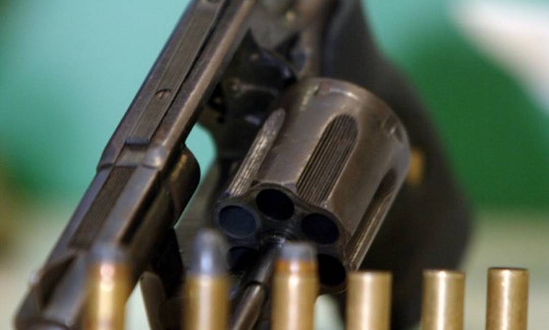 Revólver calibre .38 é um dos mais utilizados por forças de segurança Foto: Fábio Guimarães / Agência O GLOBO