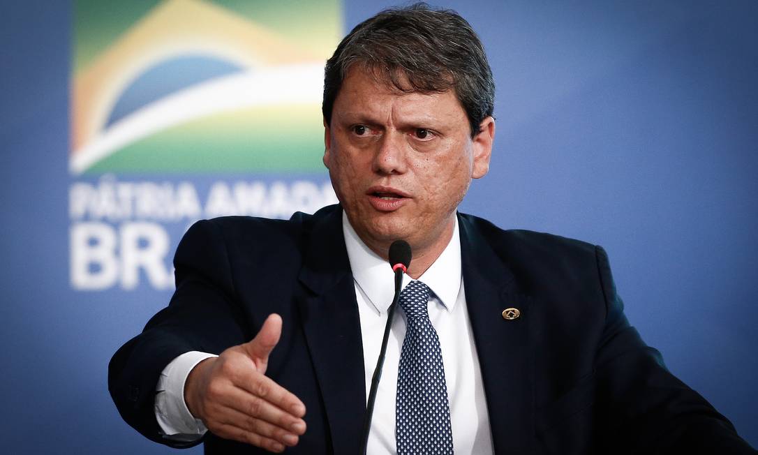 O ministro Tarcísio Gomes de Freitas Foto: Pablo Jacob / Agência O Globo