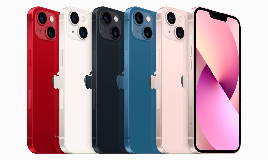 Apple lança nos modelos do iPhone com novas cores Foto: Divulgação