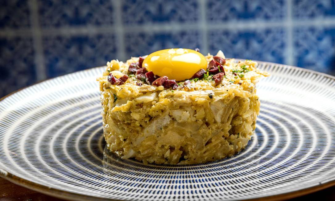 Bacalhau a brás: na nova Sardinha Tasca Portuguesa Foto: Filico / Divulgação