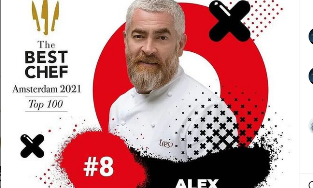 A lista é considerada uma das mais importantes, pois é votada pelos próprios chefs e outros profissionais da gastronomia Foto: Reprodução Instagram