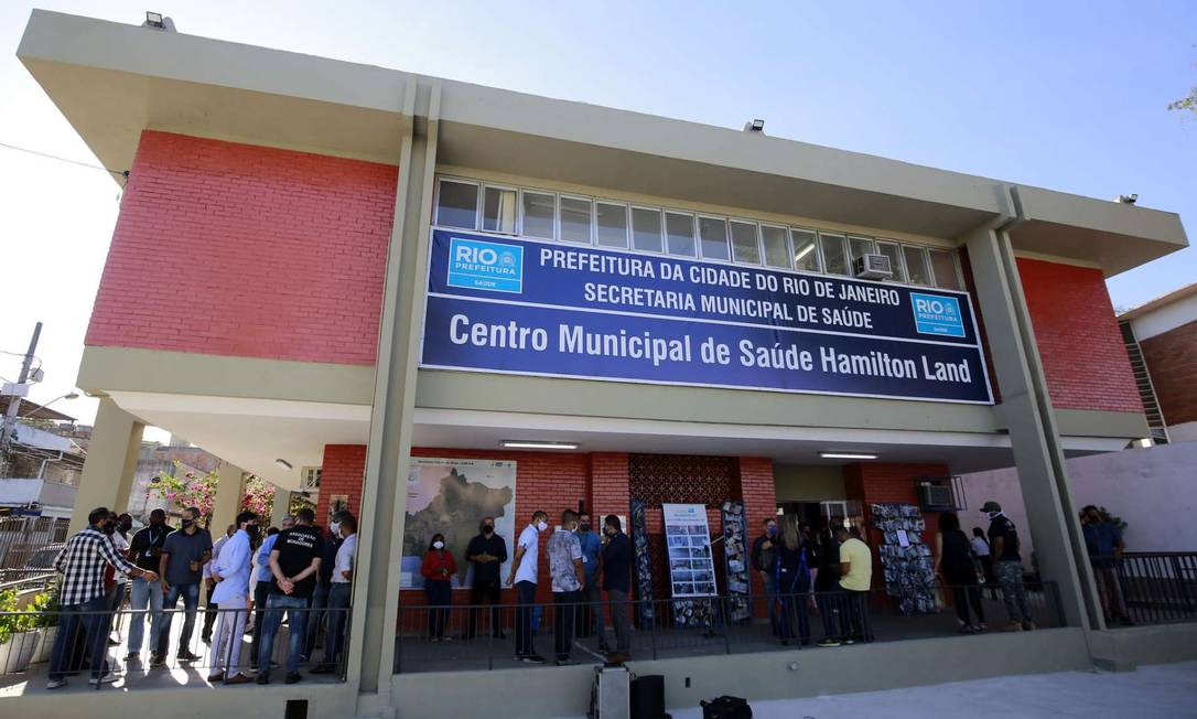 Centro Municipal de Saúde Hamilton Land, na Cidade de Deus 08-07-2020 Foto: Prefeitura do Rio 