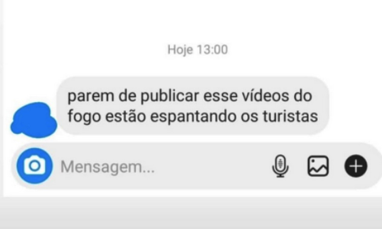 Empresários pedem para que fogo na Chapada dos Veadeiros não seja divulgado 'para não espantar turistas': 'É normal'