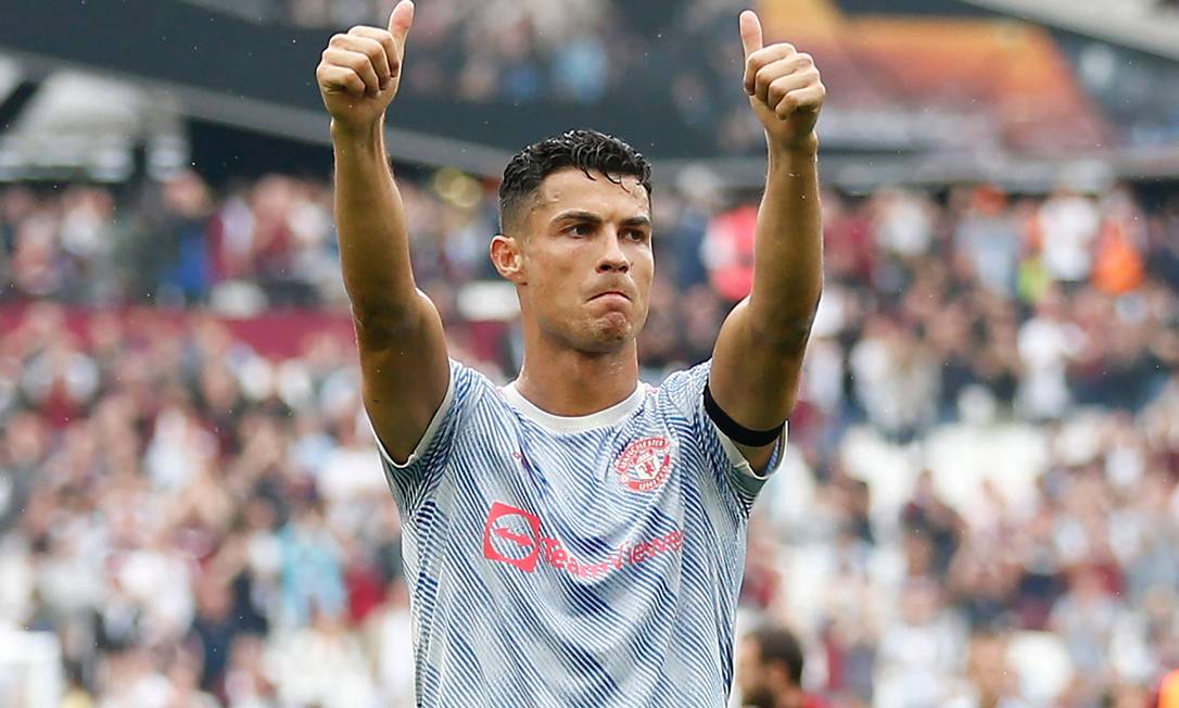 O jogador de futebol Cristiano Ronaldo Foto: IAN KINGTON / AFP
