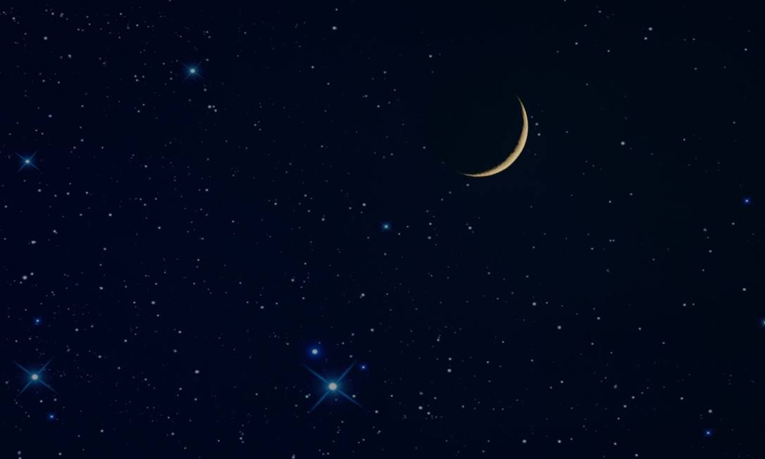 Lua e estrelas Foto: Ruslan Sitarchuk / lanarusfoto - stock.adobe.com