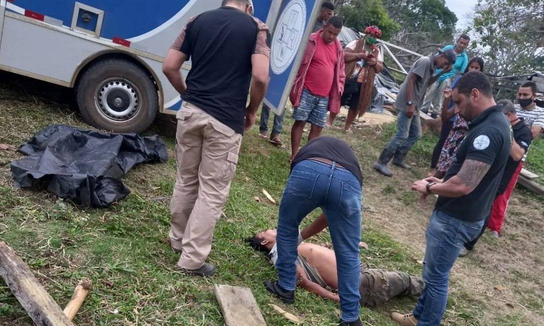 Indígena tupinambá foi morto a tiros na Bahia. Hipótese de conflito agrário como motivação não foi descartada Foto: Reprodução