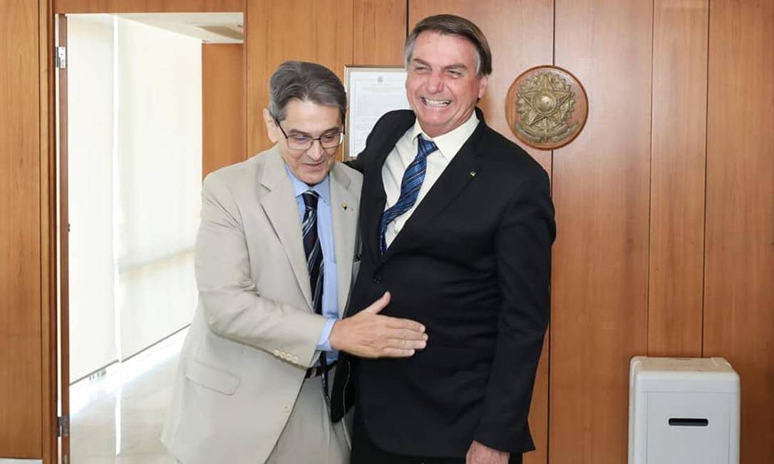 Bolsonaro e Roberto Jefferson se reúnem no Palácio do Planalto 01/09/2020 Foto: Reprodução / Facebook / PTB