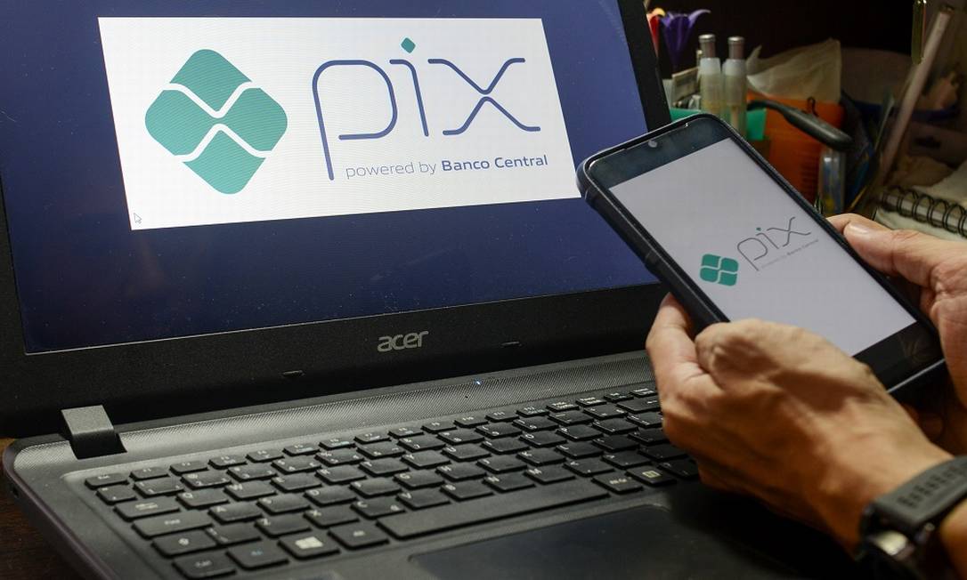 
Pix, plataforma de sistema de transferencia instantânea bancaria
Foto:
/
Agência O Globo
